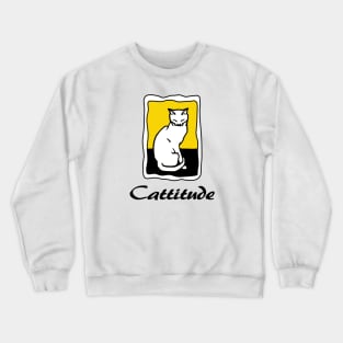 Cattitude Crewneck Sweatshirt